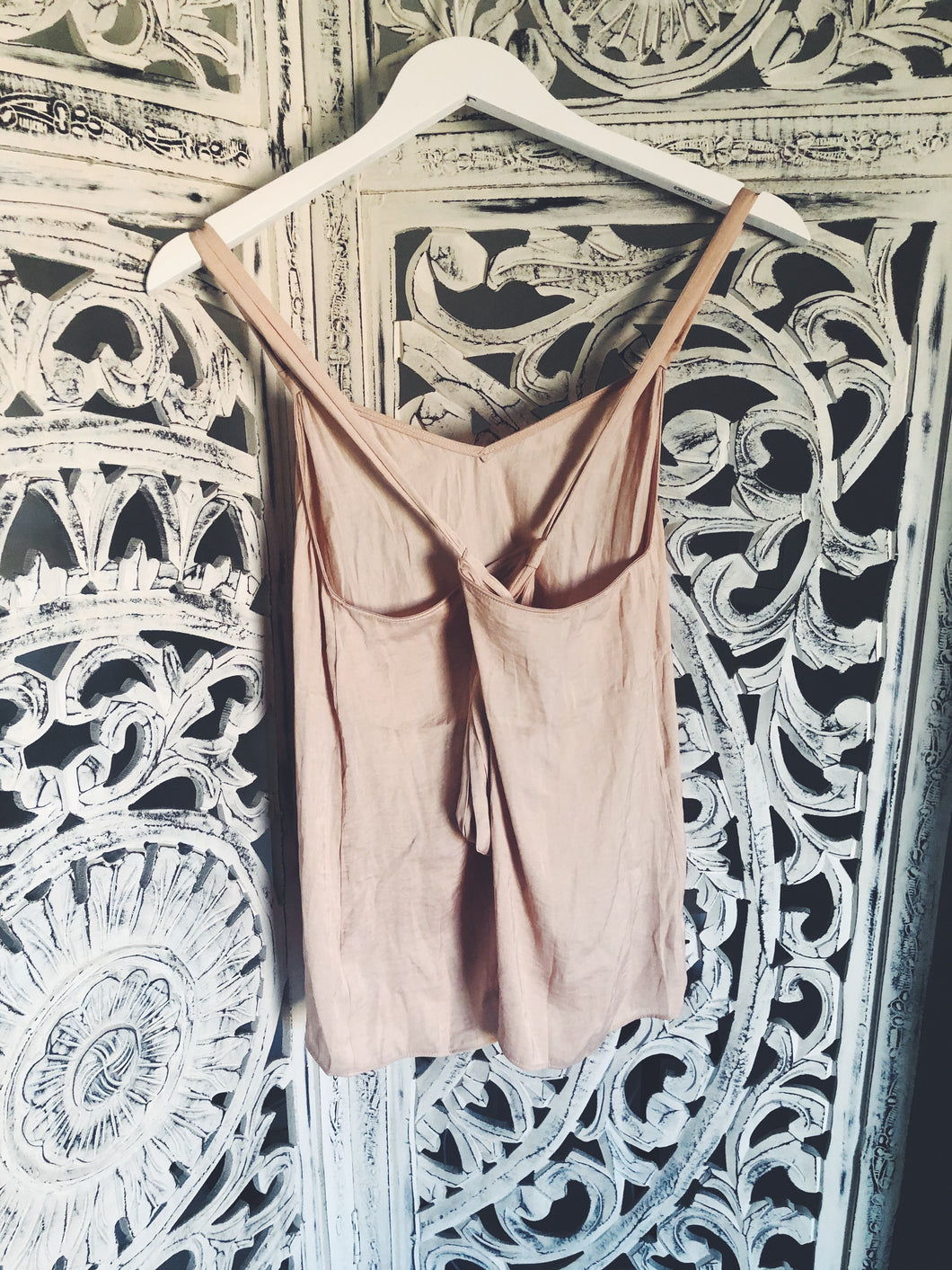 LACE UP TIE CAMI